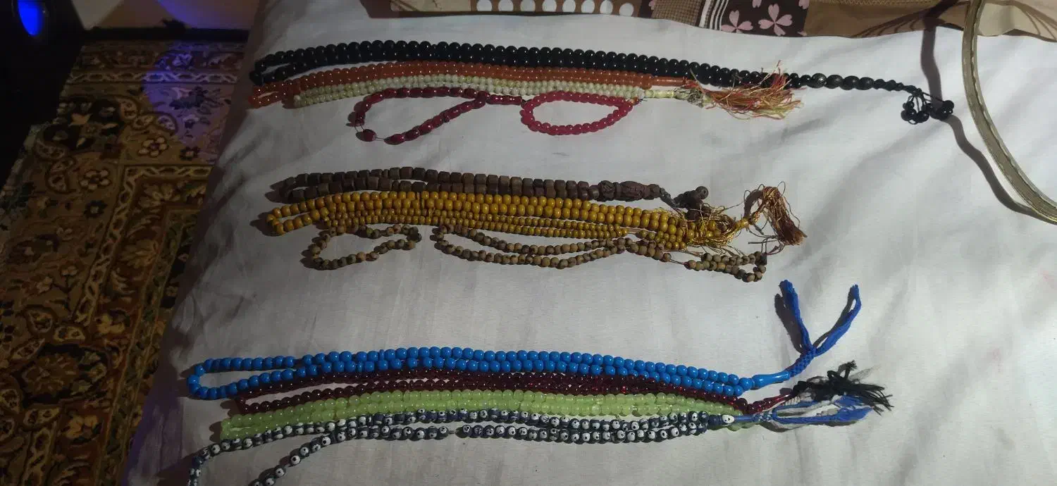 تسبیح سنگ و چوب و دستبند|جواهرات|گلبهار, شهر جدید گلبهار|دیوار