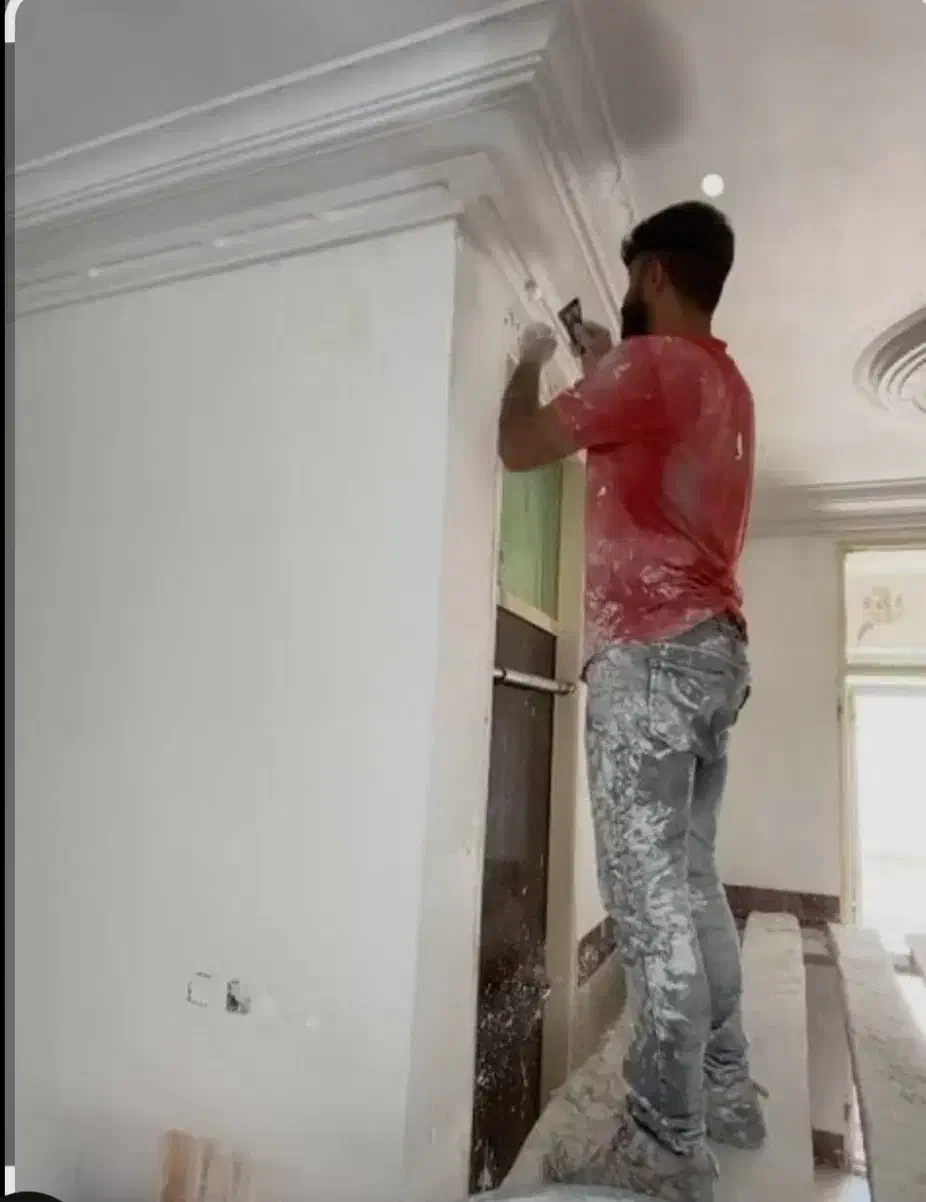 گچکاری*گچ کاری*لکه گیری|خدمات پیشه و مهارت|تربت‌حیدریه, بیمارستان رازی|دیوار