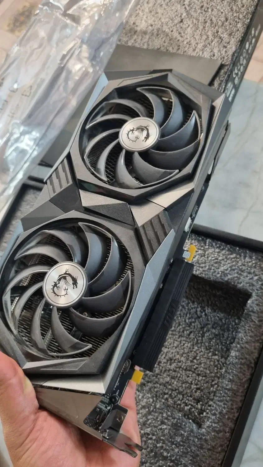 RTX 3050 8GB کارت گرافیک برند msi|قطعات و لوازم جانبی رایانه|خمینی‌شهر, |دیوار