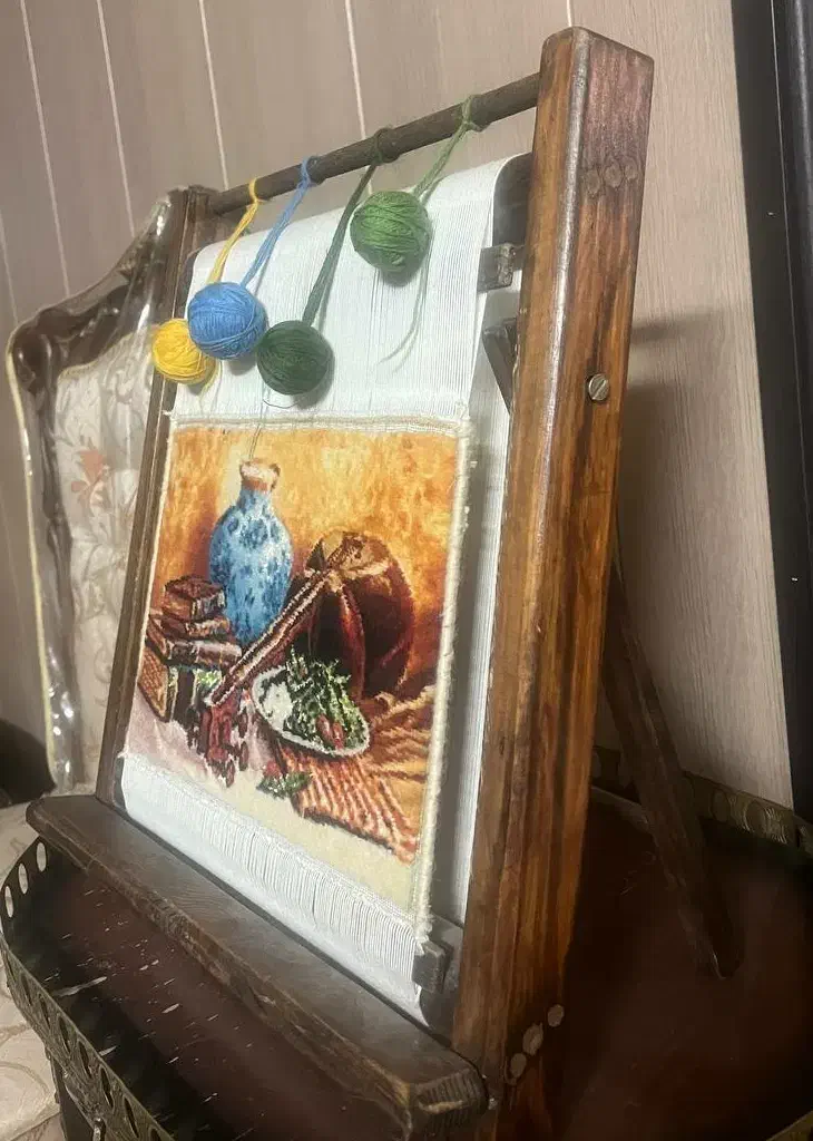 تابلو فرش دست بافت(دارچوبک)|تابلو فرش|مشهد, میعاد (شهرک غرب)|دیوار