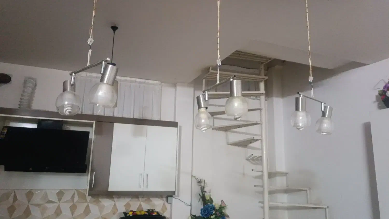 لوستر اشپزخانه|لوستر و چراغ آویز|مشهد, رده|دیوار