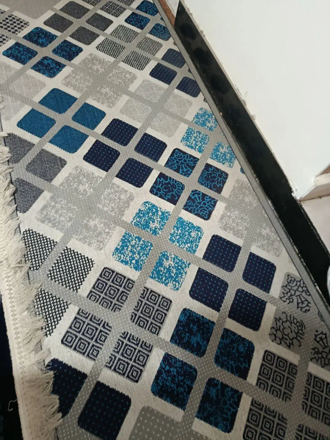 گلیم کناره|گلیم، جاجیم، گبه|خرمآباد, |دیوار