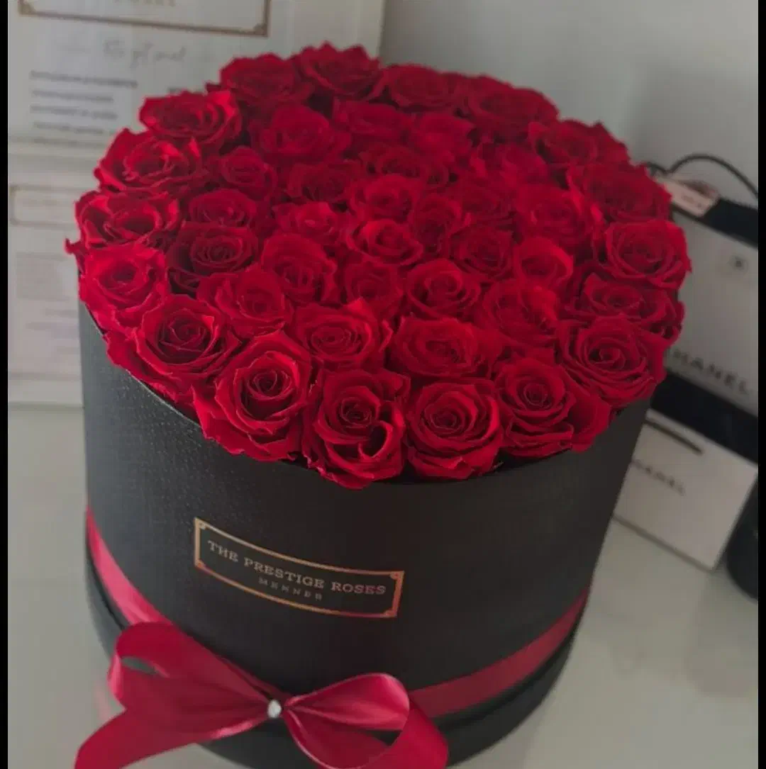 باکس گل روبانی قرمز|گل مصنوعی|تبریز, |دیوار