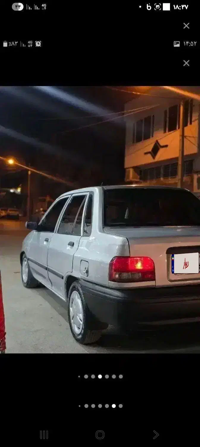 ماشین پراید هشتادو هفت|خودرو سواری و وانت|نیشابور, ناسیونال|دیوار