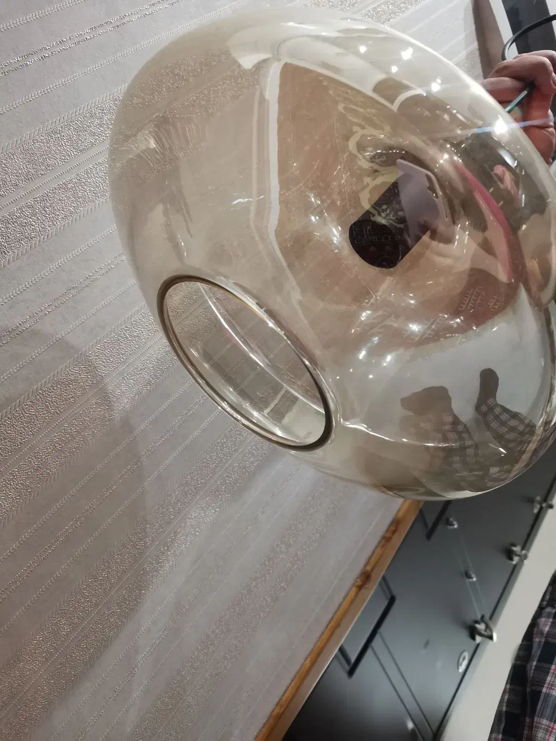 2 عدد لوستر شیشه ای|لوستر و چراغ آویز|قزوین, |دیوار