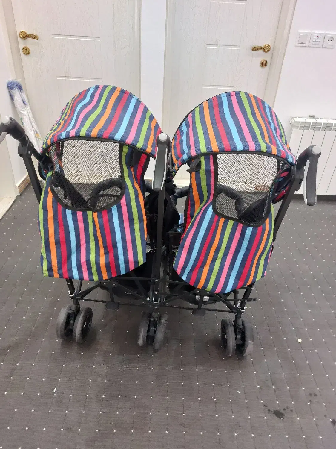 کالسکه دوقلو دلیجان دیبا|کالسکه و لوازم جانبی|آران و بیدگل, |دیوار