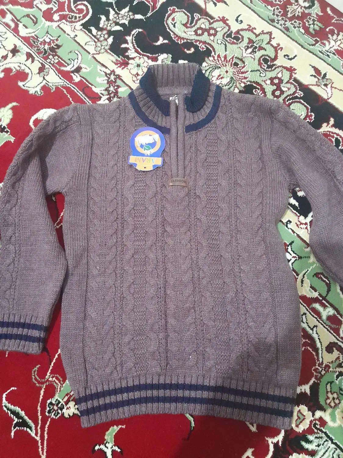 کابشن وژاکت بافت نونو|لباس|سرپل ذهاب, |دیوار