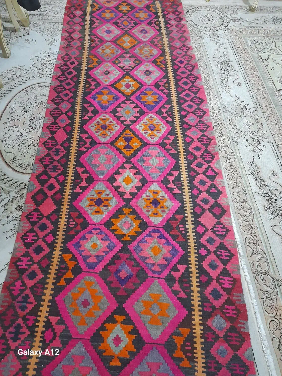 گبه جاجیم دستبافت|گلیم، جاجیم، گبه|رشت, منظریه|دیوار