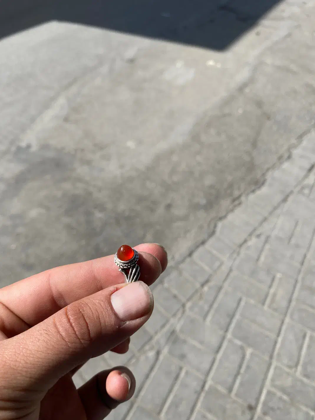 انگشتر دست دلبر نقره|جواهرات|ملایر, |دیوار