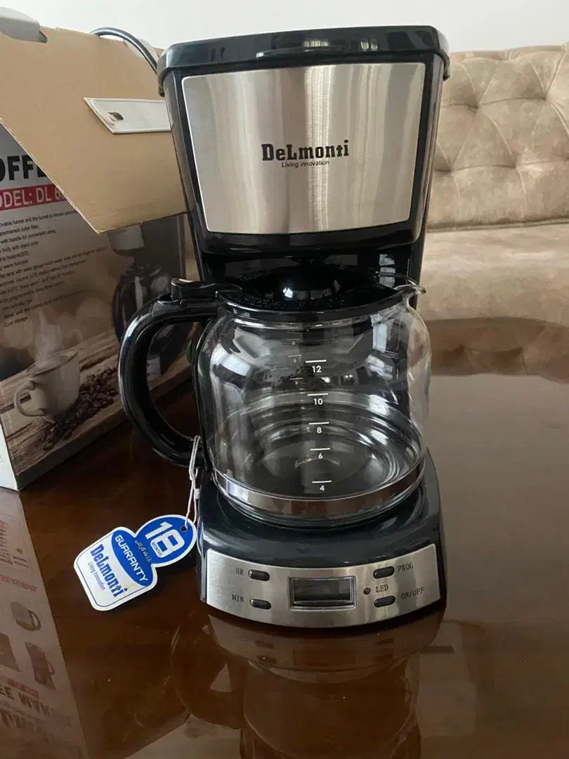 قهوه ساز برند دلمونتی در حد نو|سماور، چایساز، قهوهساز|اسلامشهر, مطهری|دیوار