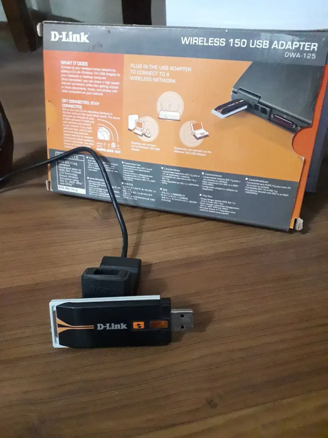 دانگل آداپتور وای فای D-LINK|مودم و تجهیزات شبکه|تهران, قصر فیروزه ۲|دیوار