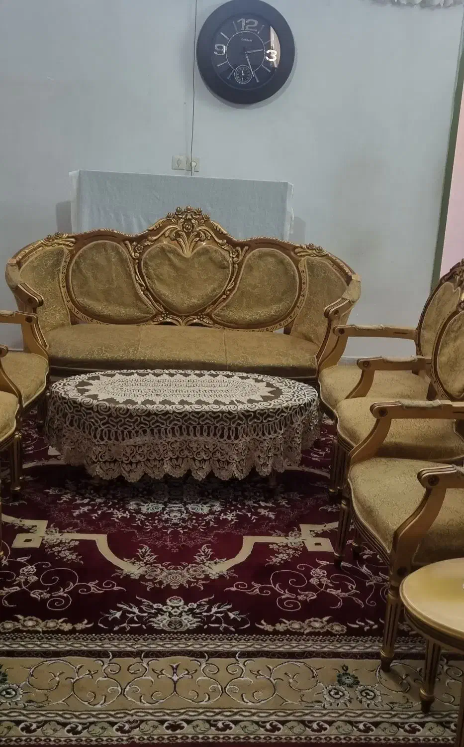 مبل سلطنتی|مبلمان خانگی و میز عسلی|چناران, |دیوار