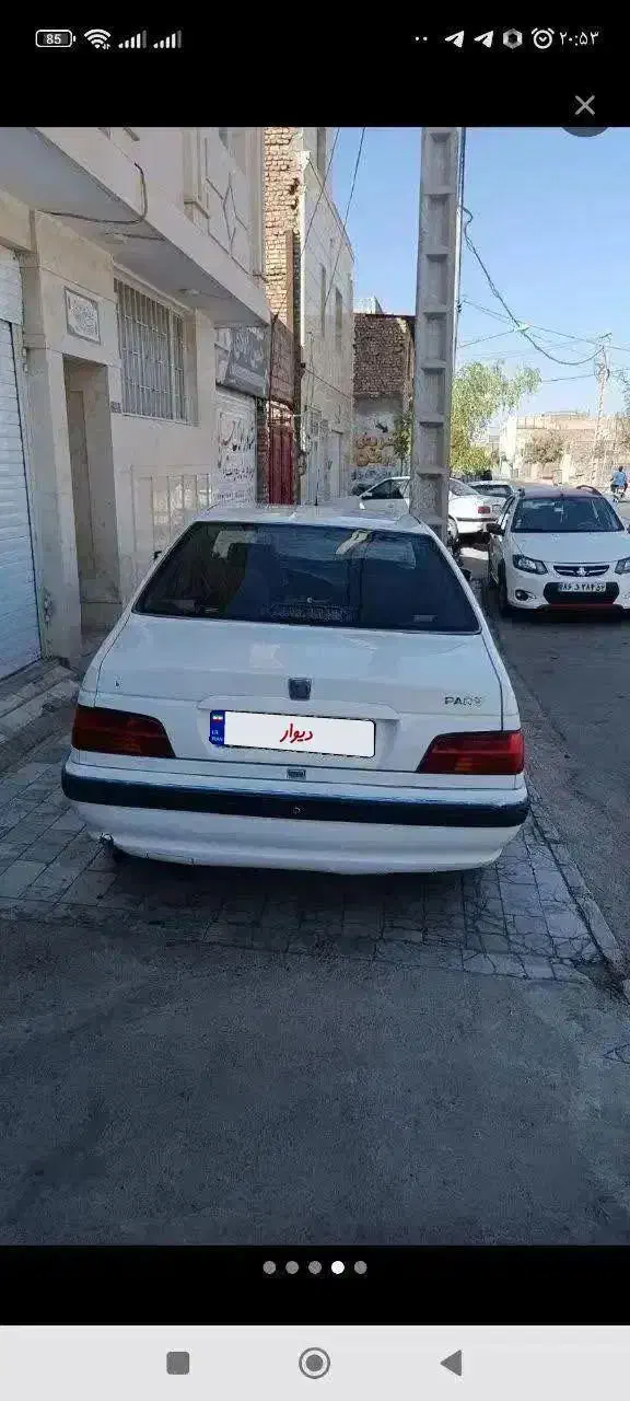 پژو پارس 89 دوگانه کارخانه|خودرو سواری و وانت|بیرجند, |دیوار