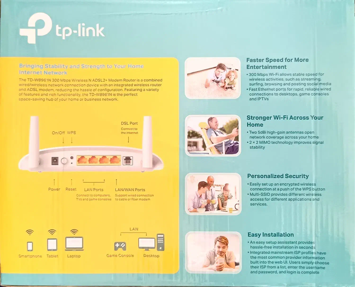 مودم Adsl W8961N|مودم و تجهیزات شبکه|مشهد, ایثارگران|دیوار