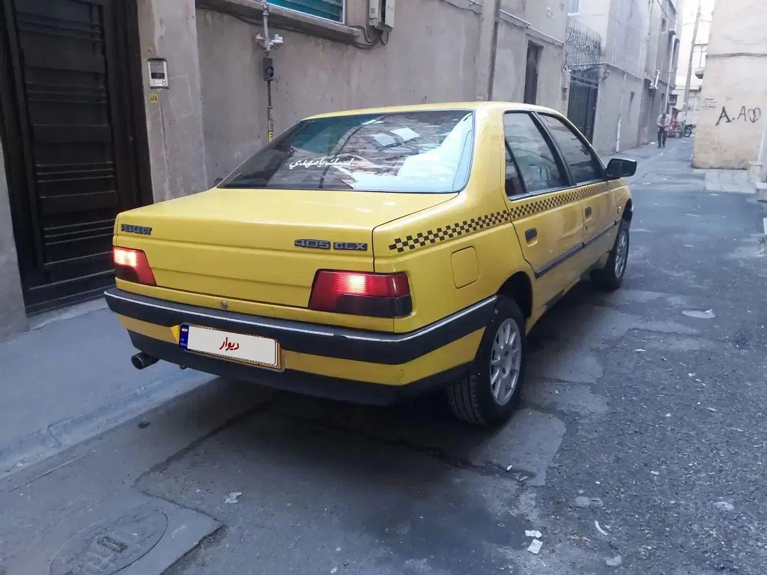 تاکسی پژو ۴۰۵ مدل ۹۶|خودرو سواری و وانت|تهران, سبلان (لشگر)|دیوار