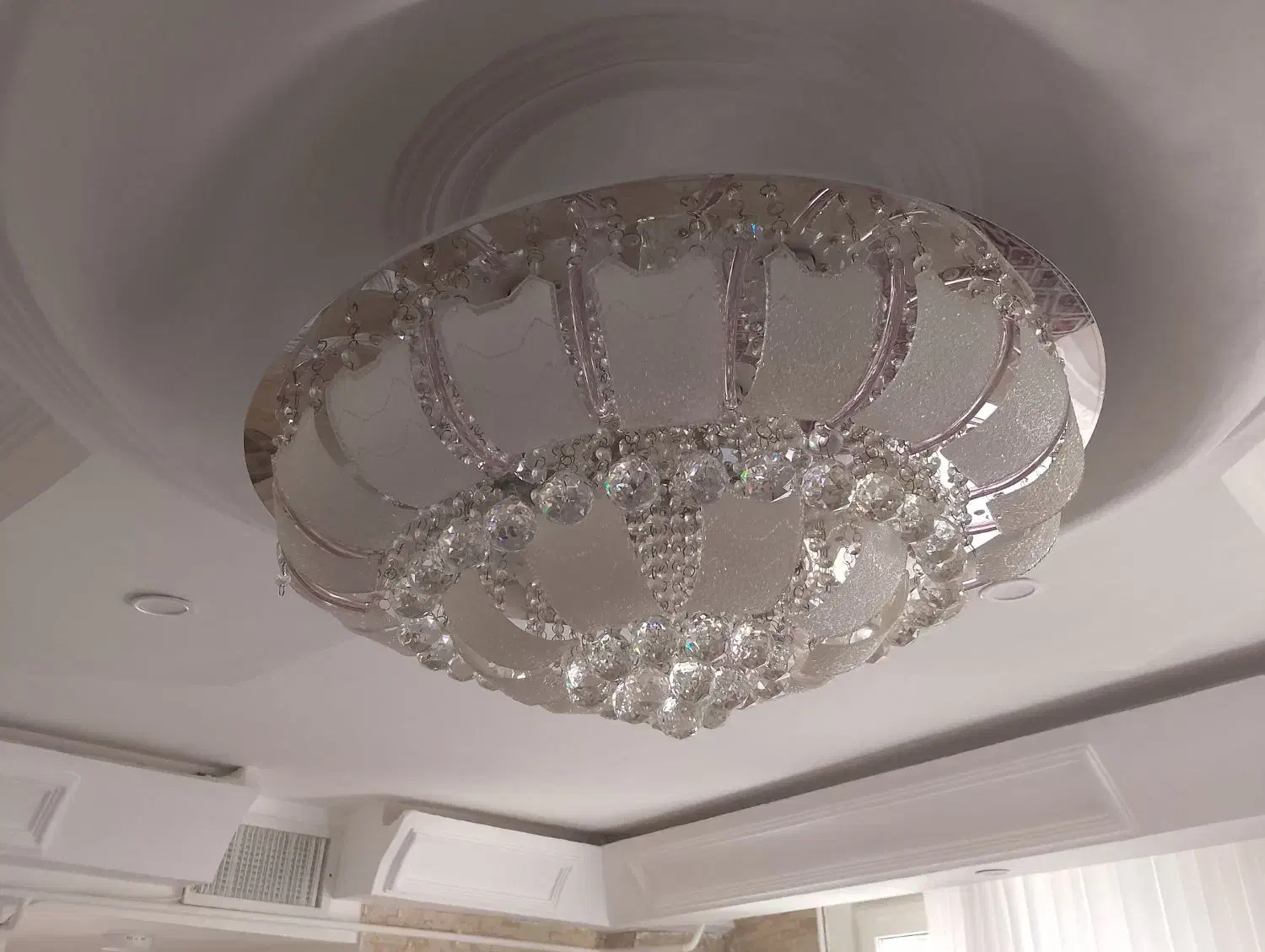 لوستر سقفی کنترل دار|لوستر و چراغ آویز|سنندج, |دیوار