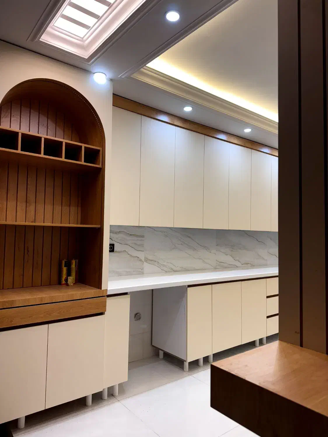 کابینت کناف کاغذدیواری دیوارپوش فومی|خدمات پیشه و مهارت|صدرا-فارس, فاز ۱|دیوار