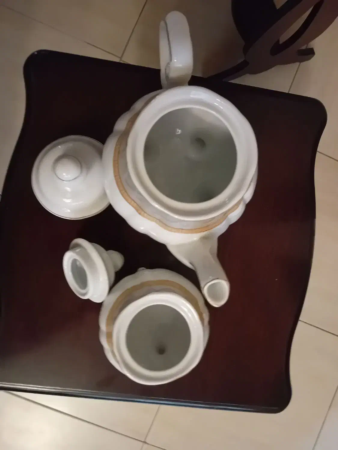 قوری وقندان بسیار زیبا|قوری، کتری، قهوهساز دستی|تهران, قیطریه|دیوار