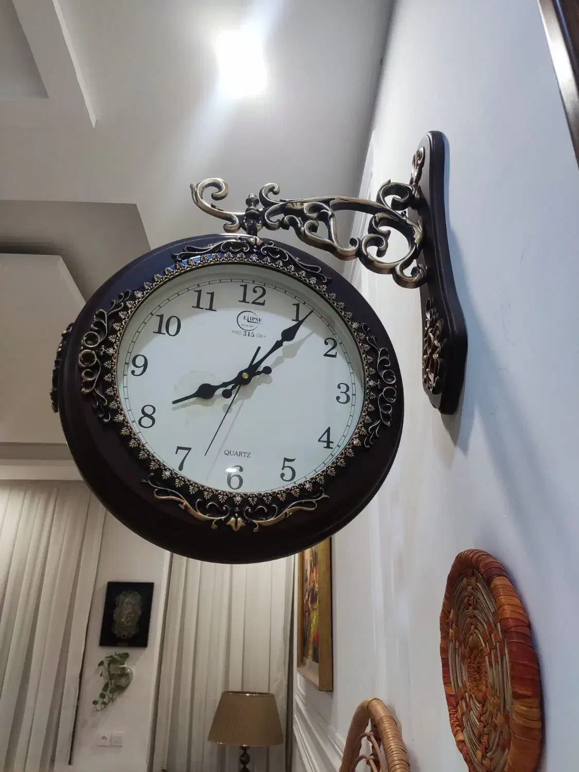 ساعت دیواری دوطرفه|ساعت دیواری و تزئینی|زاهدان, |دیوار