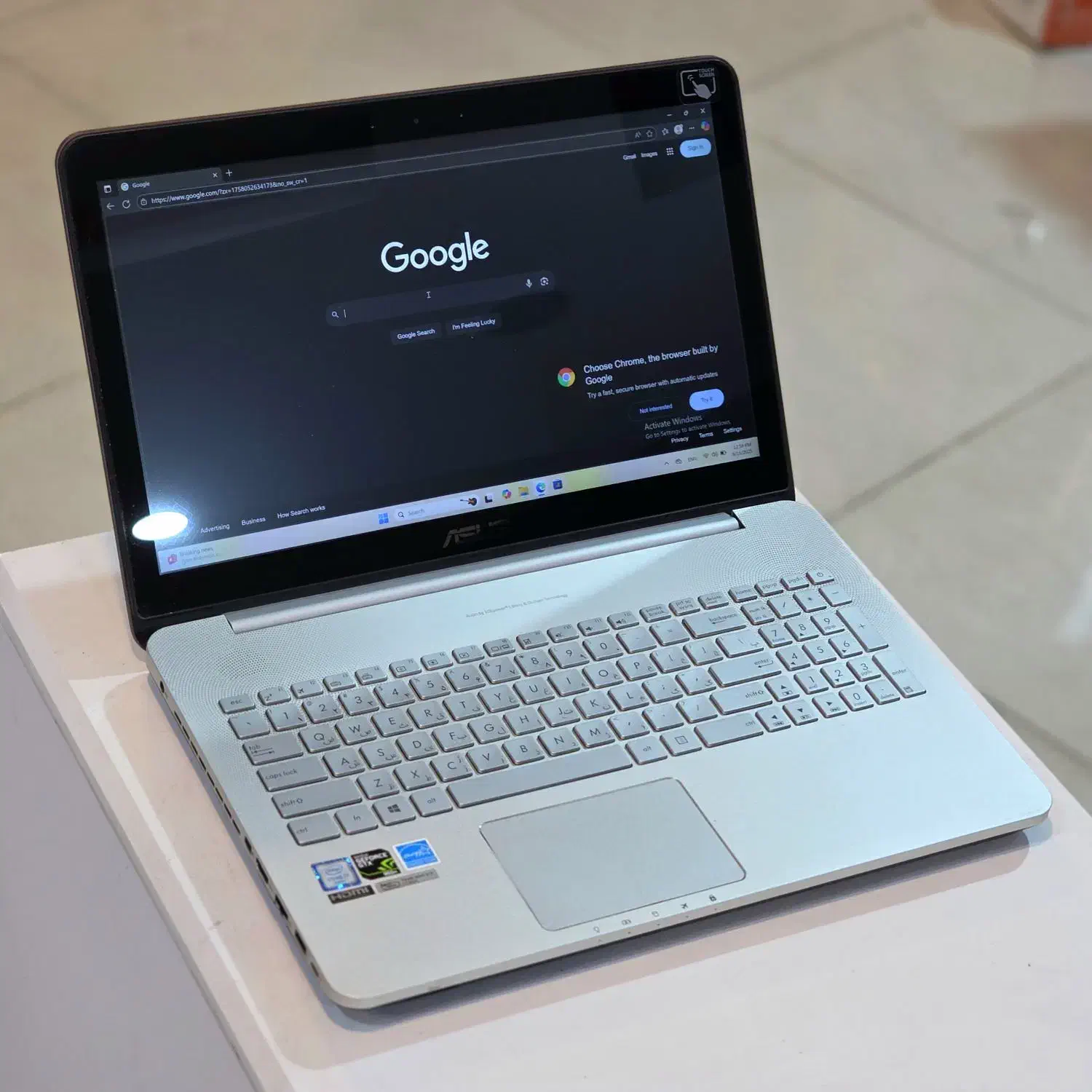 لپتاپ ایسوس ASUS N552VW لمسی 4k|رایانه همراه|شیراز, ملاصدرا|دیوار