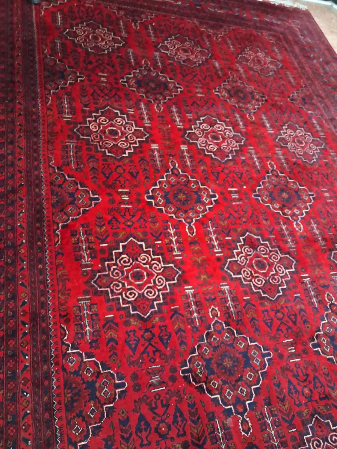 فرش دستبافت لاکی و سبز( معاوضه)|فرش|تهران, ابوذر|دیوار