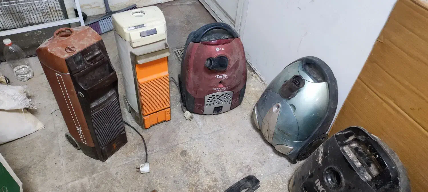 جارو برقی سوخته خراب قدیمی جدید اوراقی|جاروبرقی، جارو شارژی، بخارشو|تهران, زرکش|دیوار