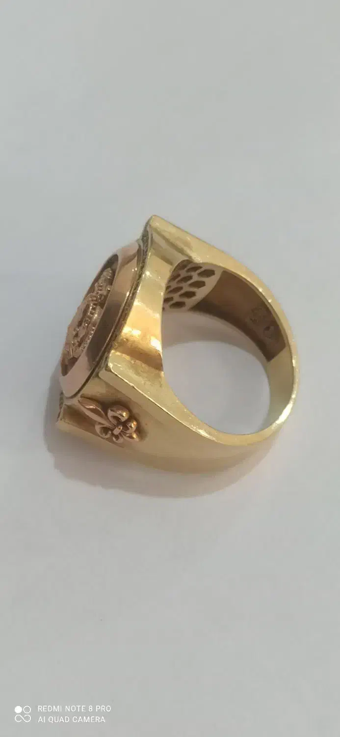 انگشتر طلای مردانه..فقط با اجرت پنج درصد. پول لازم|جواهرات|ری, دولتآباد|دیوار