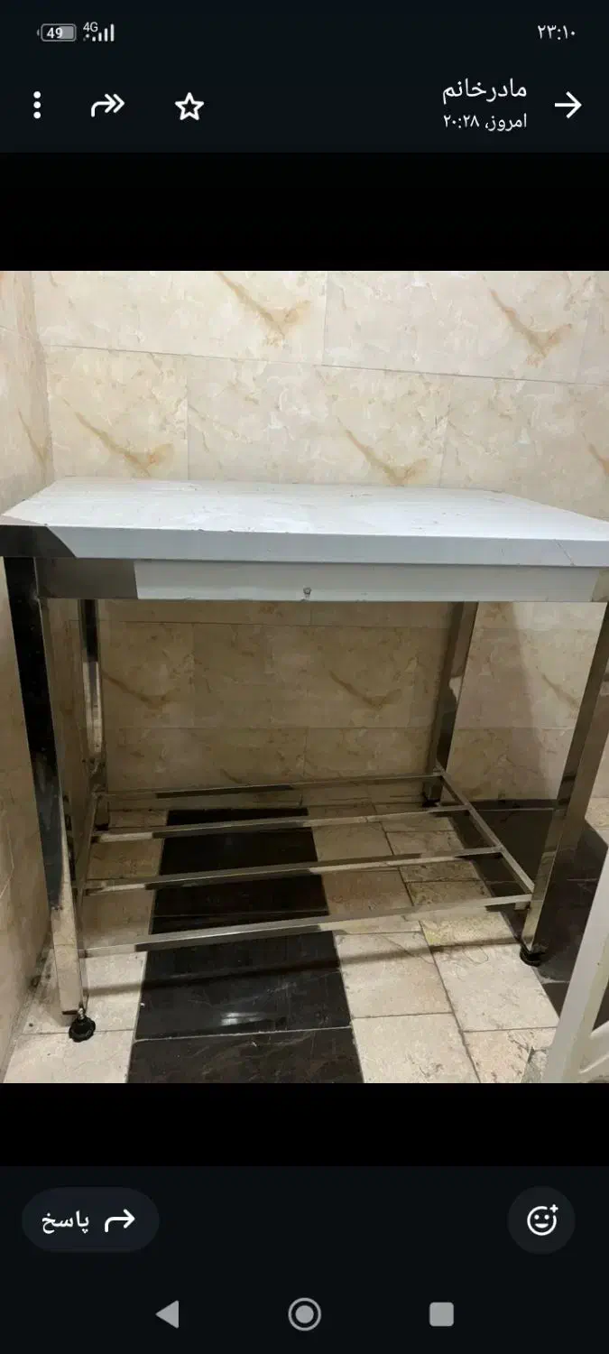 میز کار استیل آکبند|فروشگاه و مغازه|تهران, دولاب|دیوار