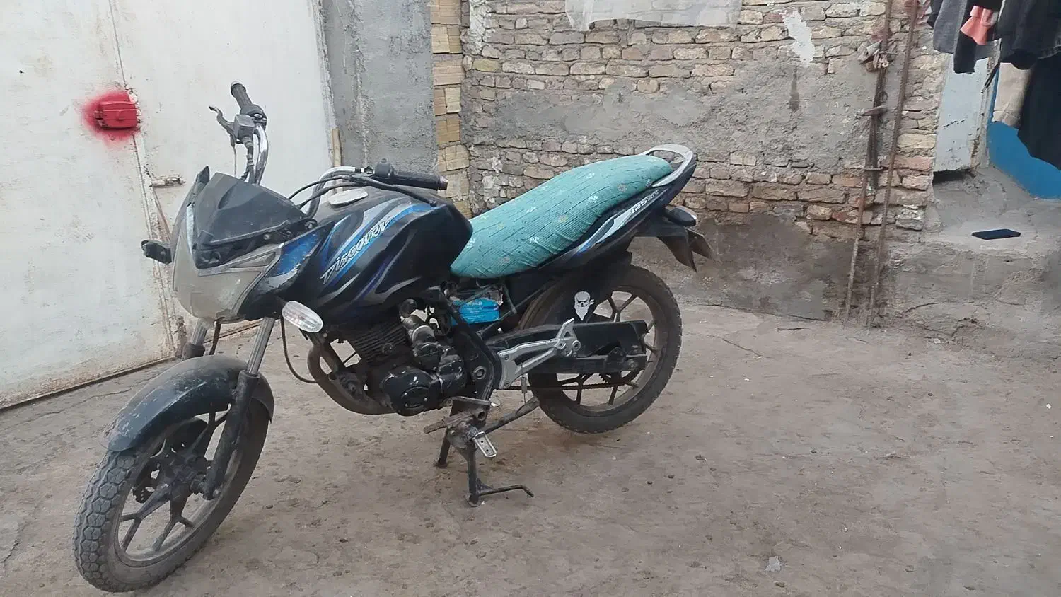 معاوضه با گوسفند وتور مزایده پالس دیسکاور 150|موتورسیکلت|اهر, |دیوار