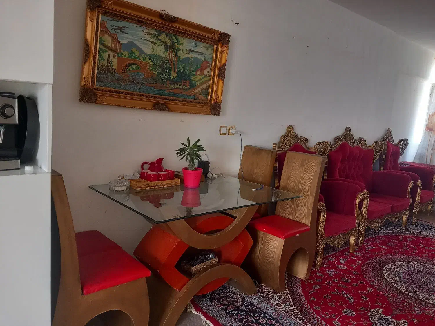 مبلمان هفت نفره|مبلمان خانگی و میز عسلی|فولادشهر, B1|دیوار