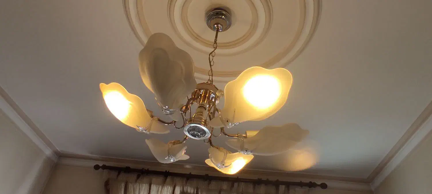 لوستر  6 شاخه خارجی|لوستر و چراغ آویز|تهران, امامت|دیوار