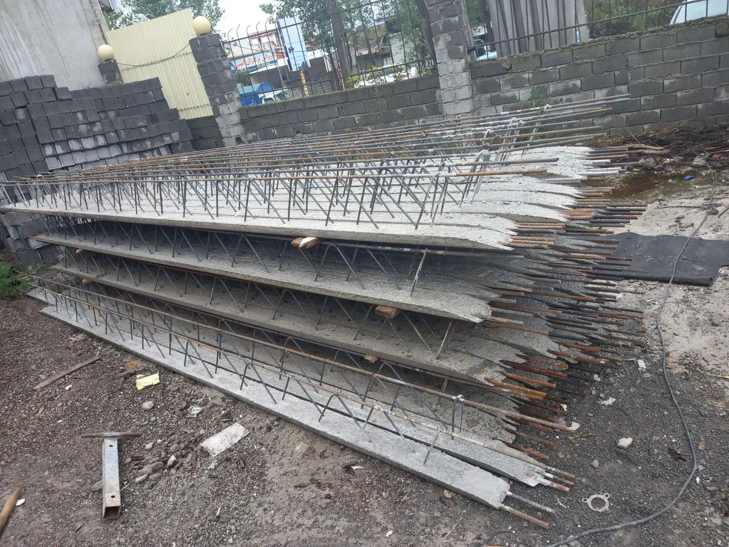 تیرچه و فوم|مصالح و تجهیزات ساختمان|لاهیجان, بوجایه|دیوار