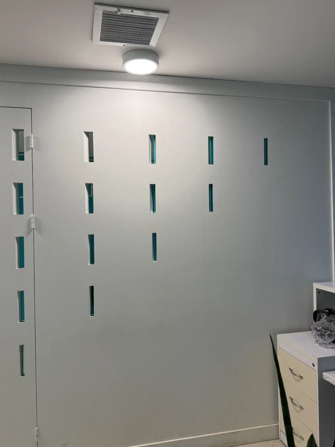 پارتیشن ۸ متری آیینه کاری با دو درب نصب شده روی آن|خدمات پیشه و مهارت|سنندج, |دیوار