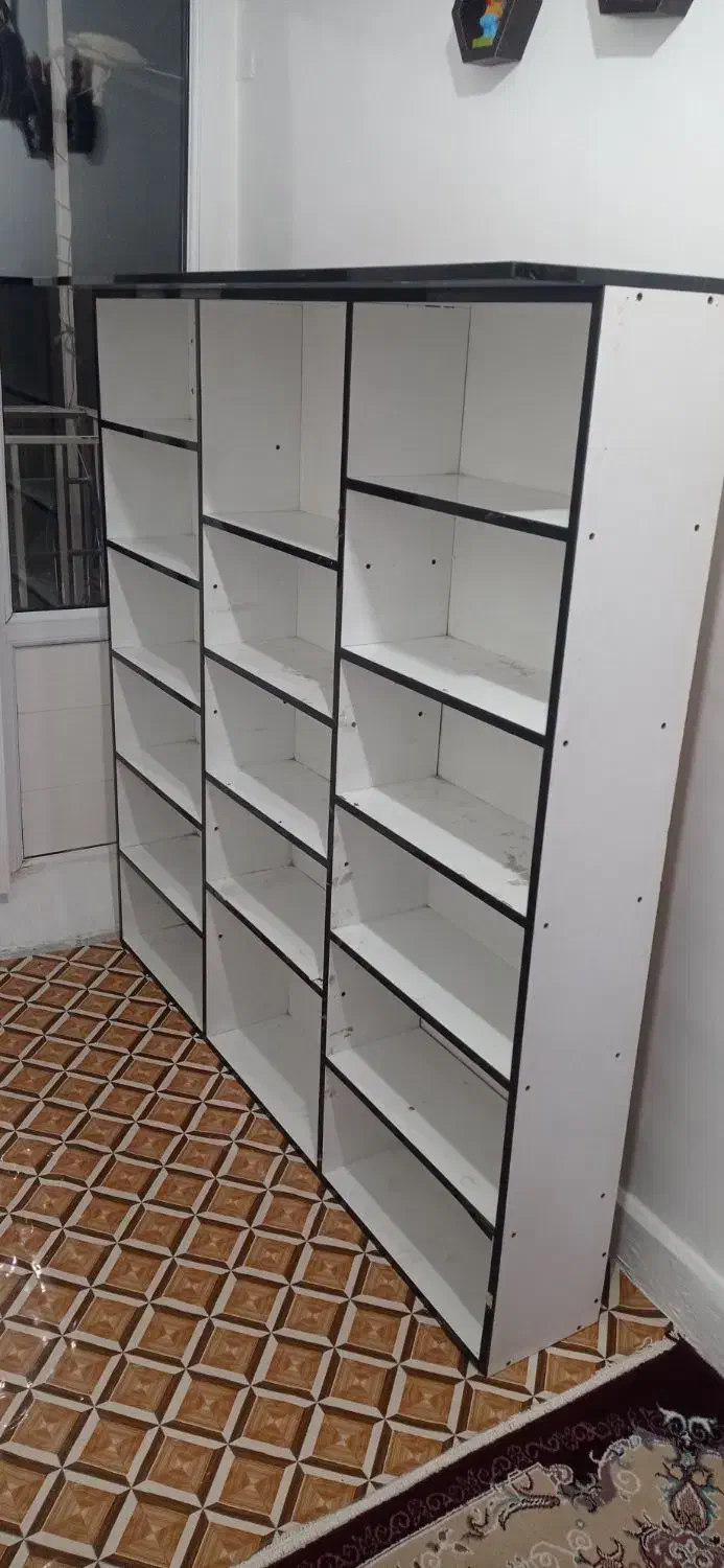 قفسه تمامmdf|کتابخانه، شلف، قفسه‌های دیواری|سنقر, |دیوار