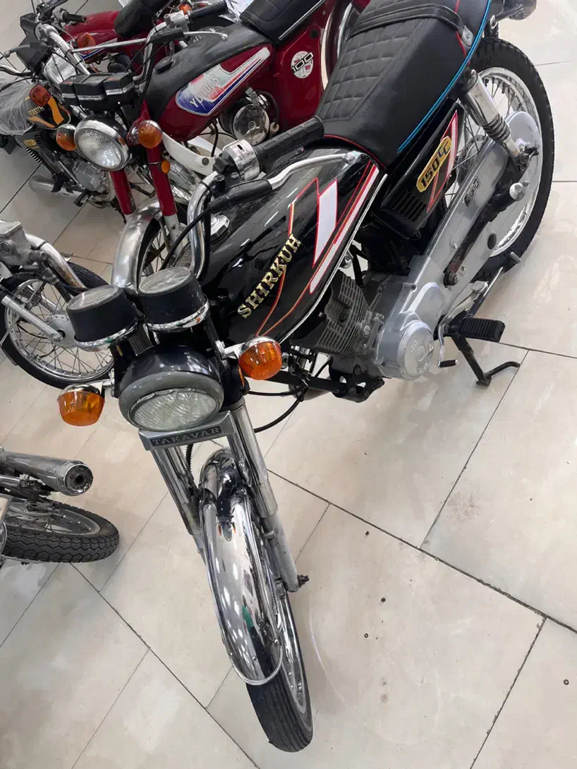 شیرکوه 150 CGتمیز ۵ دنده چراغ گرد پلاک ملی|موتورسیکلت|یزد, |دیوار
