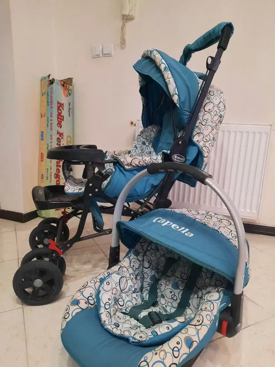 کالسکه و کریر و گهواره|کالسکه و لوازم جانبی|پرند, فاز ۶|دیوار