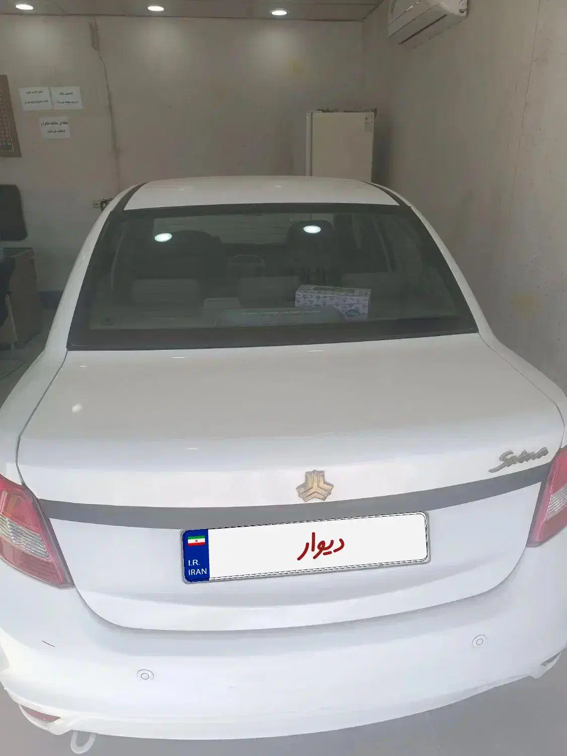 ساینا تمام فابریک بدون نقطه کم کار|خودرو سواری و وانت|نورآباد ممسنی, |دیوار