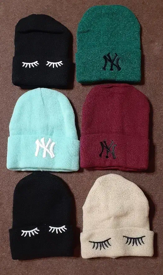 کلاه دخترانه بافتنی زمستانی در رنگ های مختلفت|لباس|بیجار, |دیوار