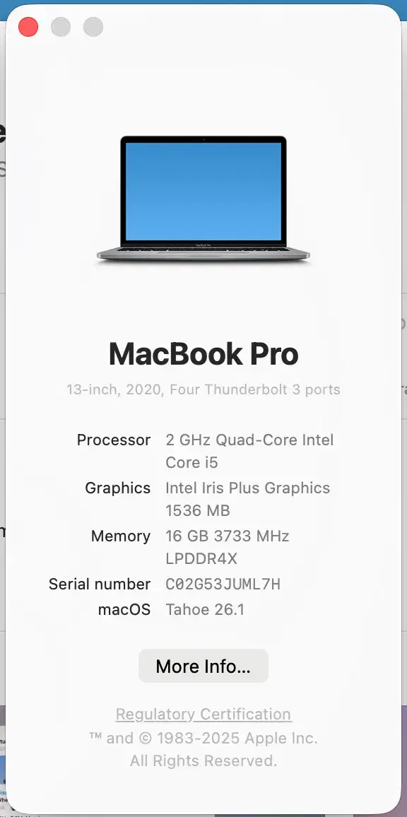 macbook pro 2020 with touchbar intel|رایانه همراه|شهرکرد, |دیوار