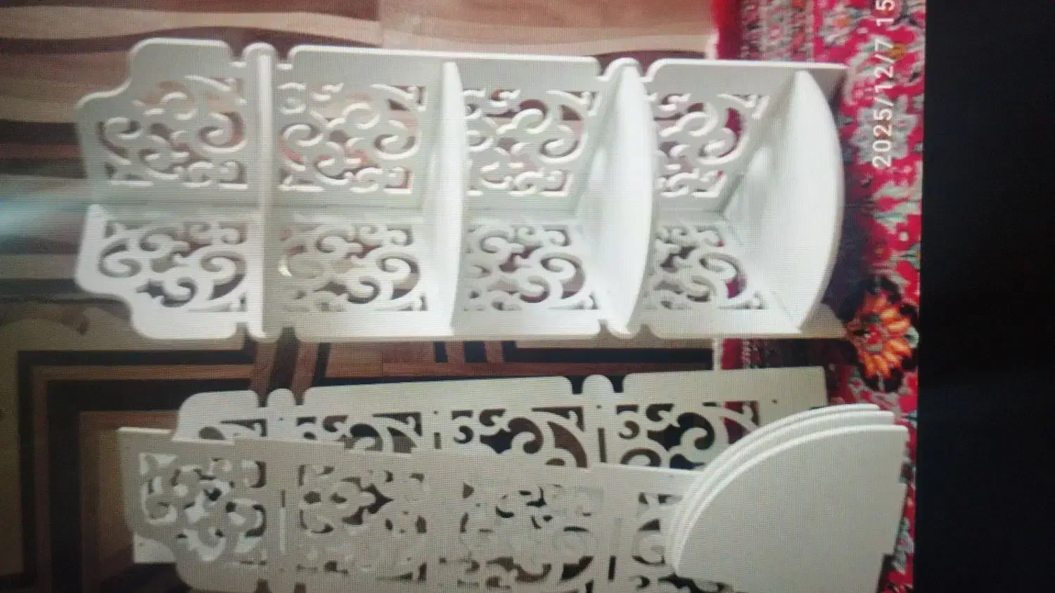 شلف بسیار زیبا|کتابخانه، شلف، قفسه‌های دیواری|نقده, |دیوار