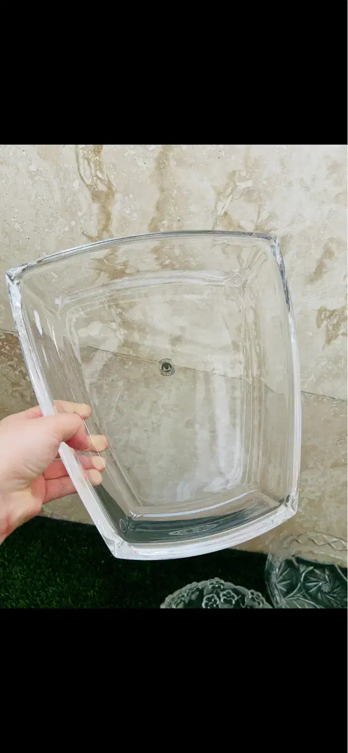 ظرف میوه شیرینی کریستال آلمانی|ظروف سرو و پذیرایی|تهران, جیحون|دیوار