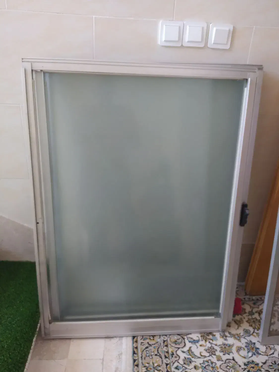 پنجره آلومینیومی هم آه با شیشه|مصالح و تجهیزات ساختمان|اصفهان, خواجه عمید|دیوار