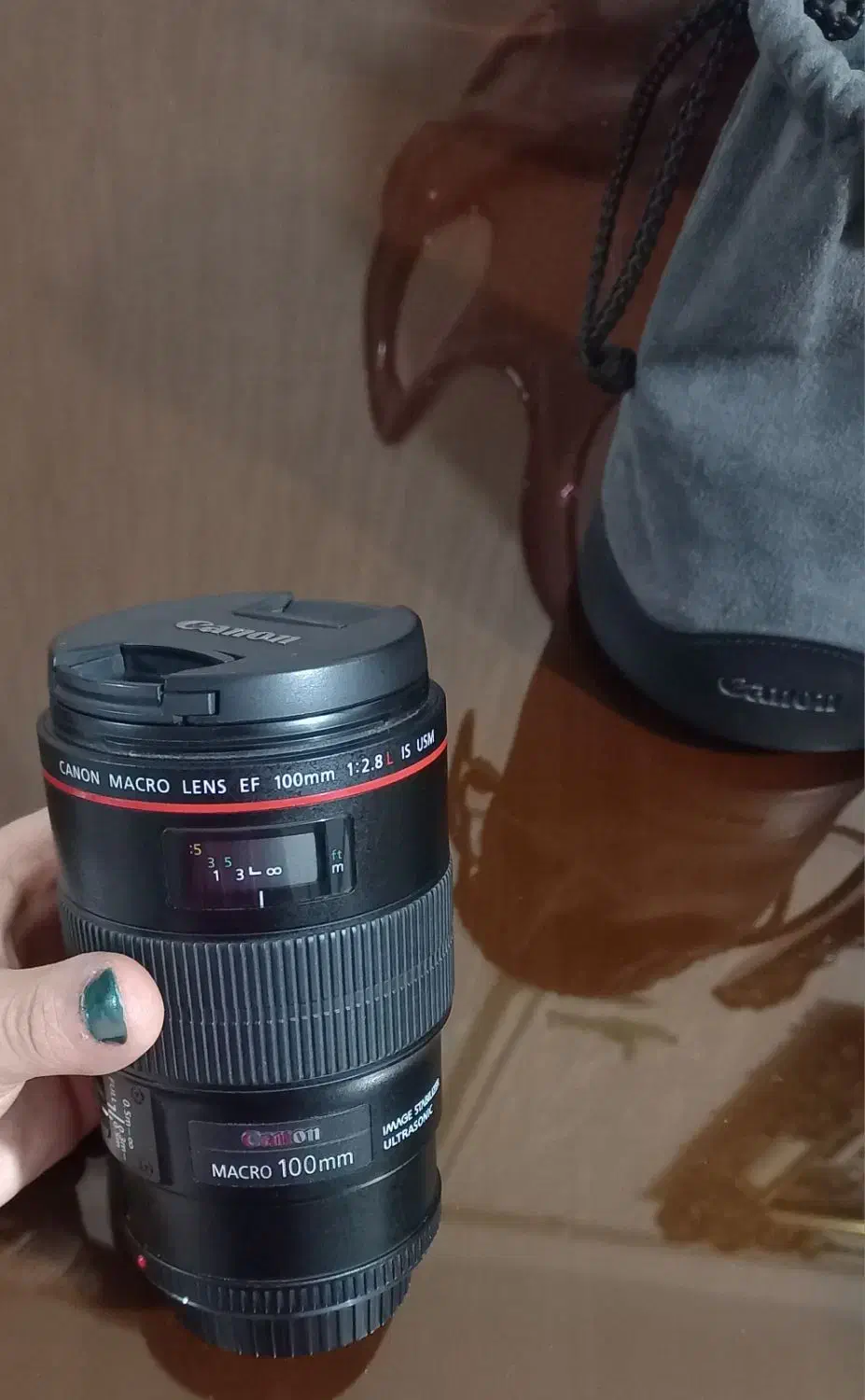 لنز کنون ماکرو ۱۰۰mm|دوربین عکاسی و فیلم‌برداری|قزوین, |دیوار