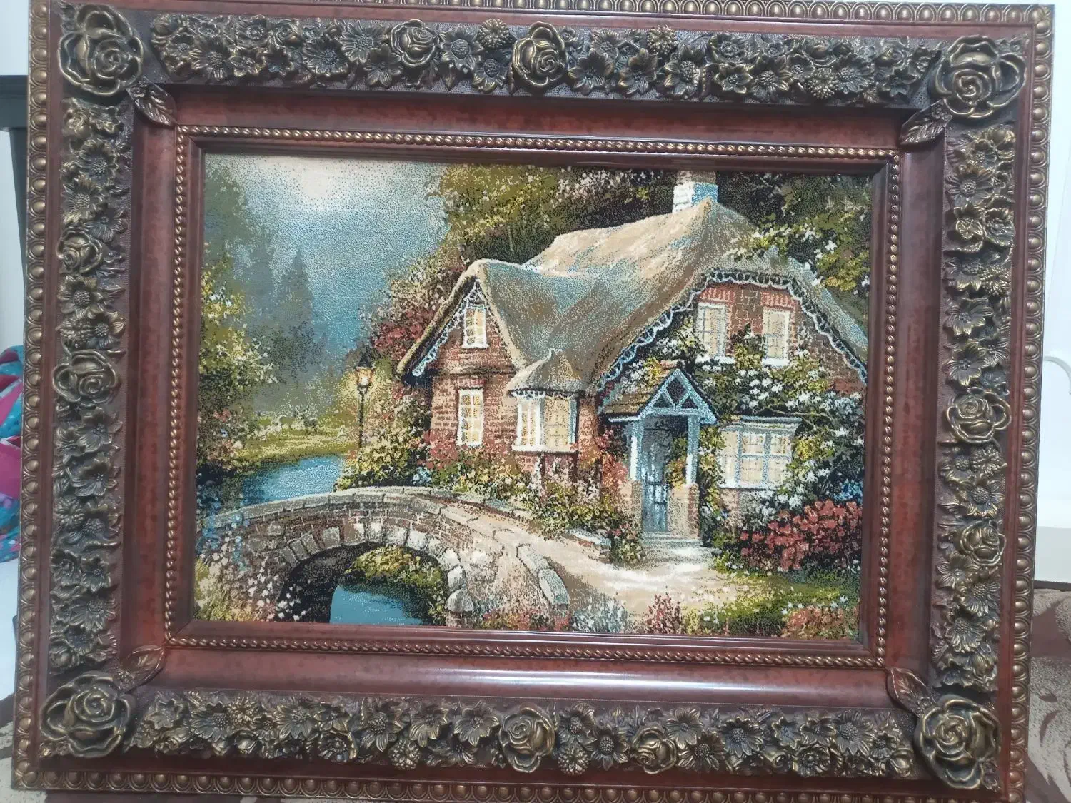 تابلو فرش ماشینی|تابلو فرش|اسلام‌شهر, مظفریه|دیوار