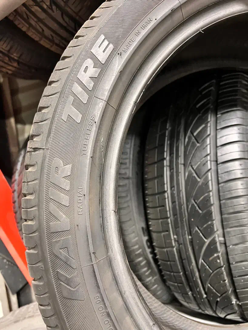 لاستیک کویر سایز ۲۰۵/۵۰/۱۷|قطعات یدکی و لوازم جانبی|تهران, تهرانسر شمالی|دیوار