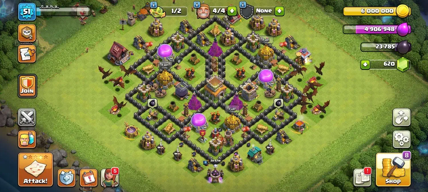 اکانت کلش|کنسول، بازی ویدئویی و آنلاین|بیرجند, |دیوار