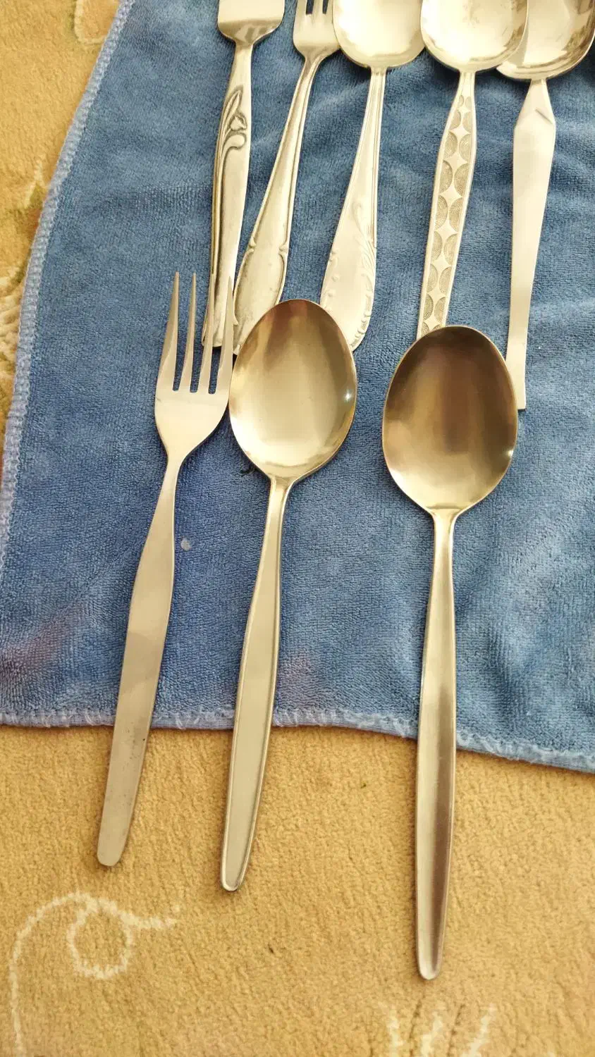 انواع قاشق و چنگال|کلکسیون اشیاء عتیقه|تهران, کرمان|دیوار