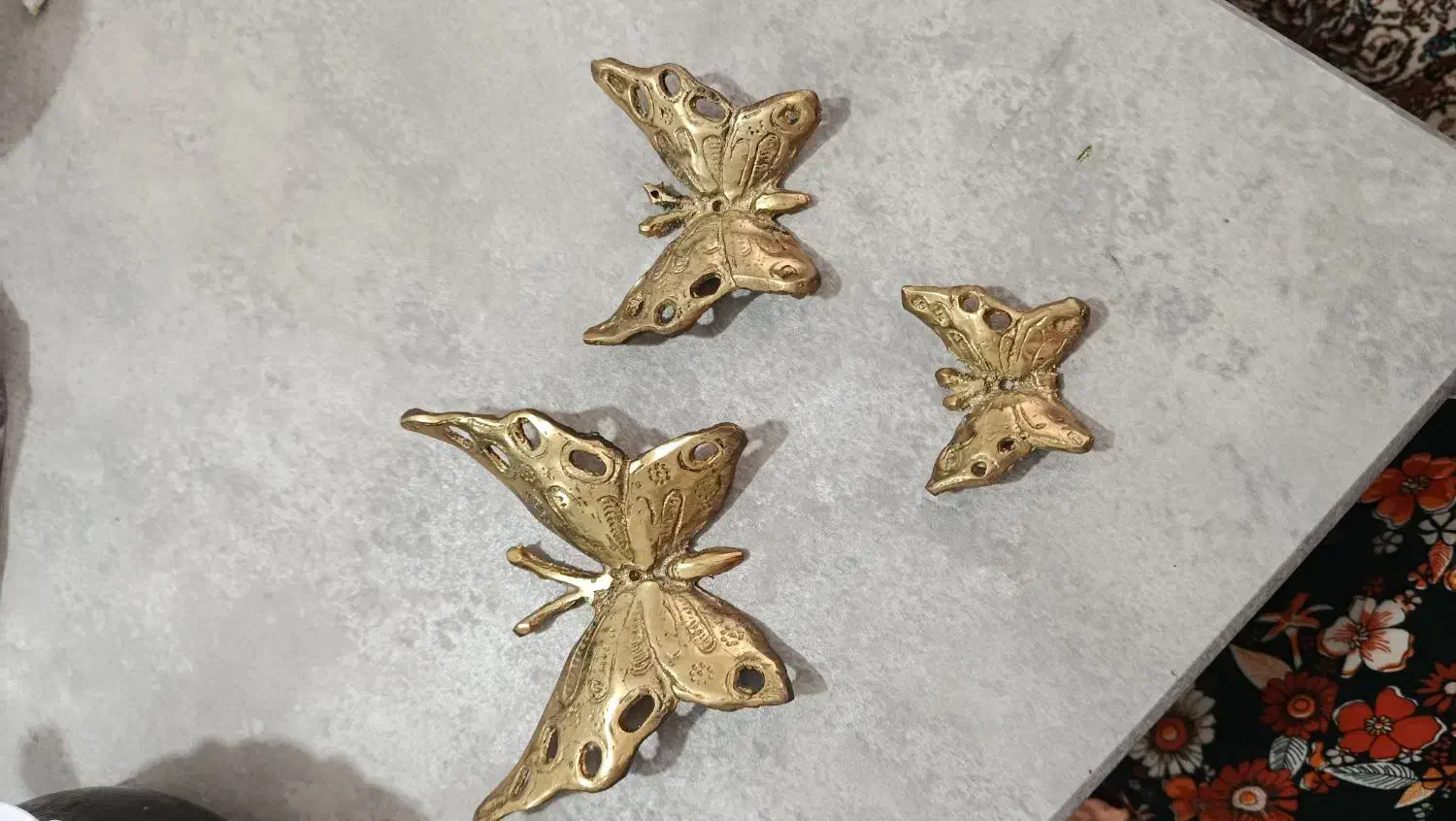 پروانه برنز و مس|صنایع دستی و سایر لوازم تزئینی|خرم‌آباد, |دیوار