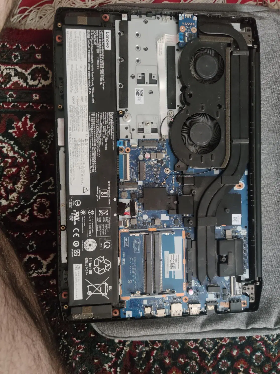 قطعات lenovo IdeaPad gaming 3|قطعات و لوازم جانبی رایانه|تهران, فلسطین (میدان انقلاب)|دیوار