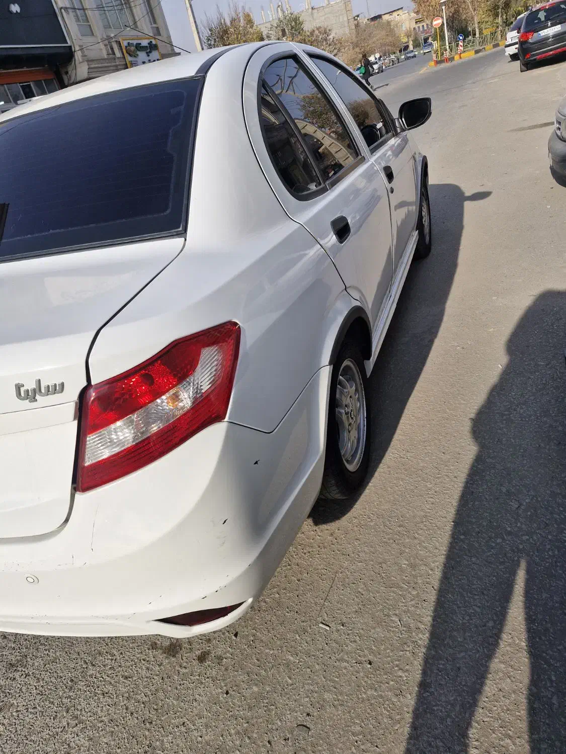 ساینا ۹۶ بیرنگ سکه کارمندی|خودرو سواری و وانت|قم, دروازه چوبی|دیوار